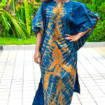 Dress 49 - Adire Kaftan Maxi