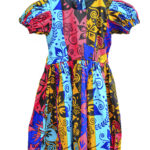 Girl's African Print Ankara Dress 2